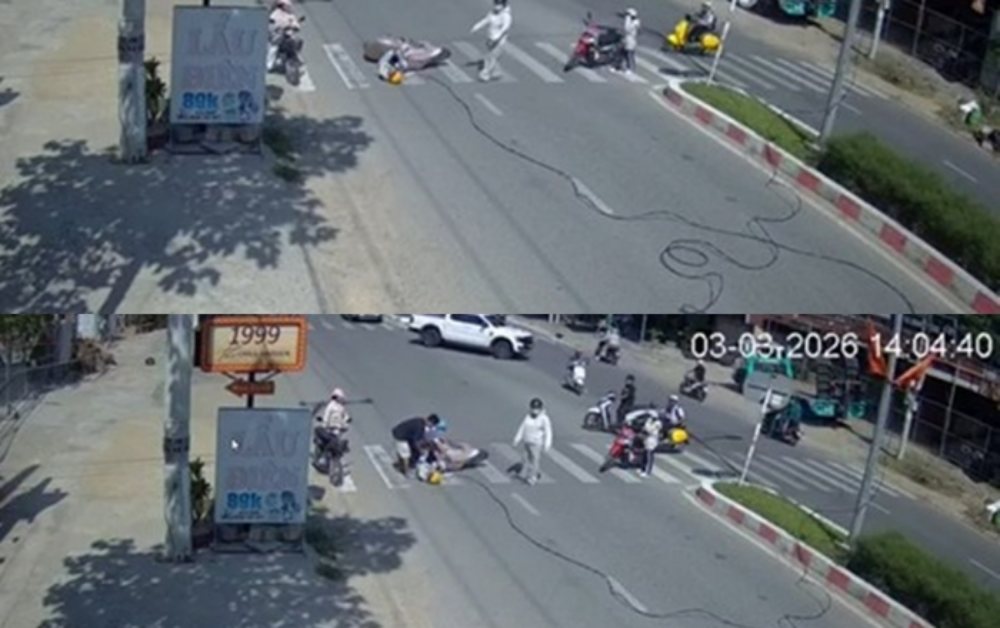Vụ người phụ nữ ngã giữa đường vì dây điện ở Cam Ranh: Sự thật không như mạng xã hội lan truyền