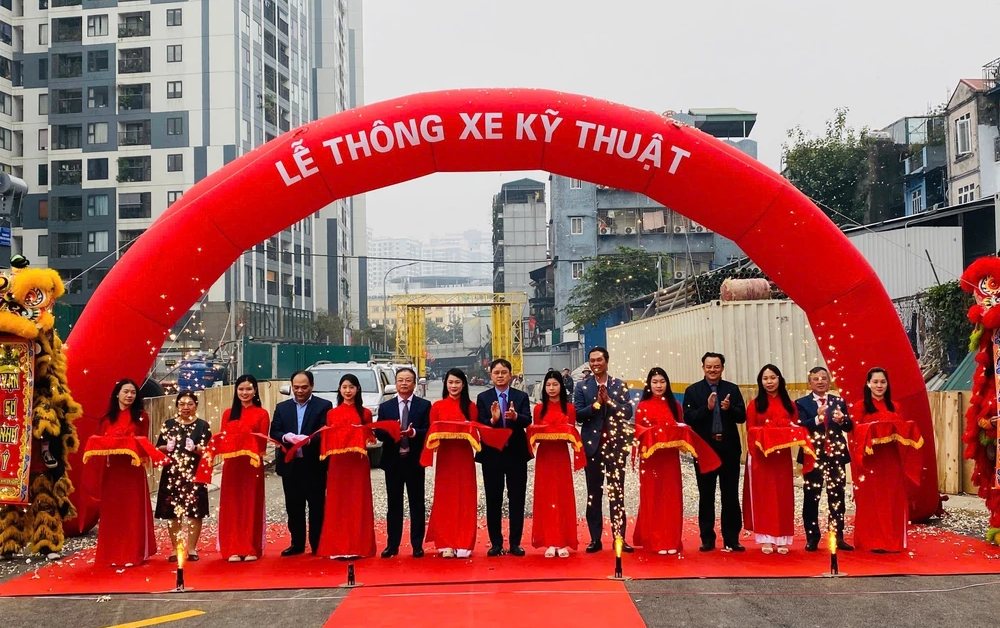 Thông xe kỹ thuật con đường giải tỏa áp lực cho đường vành đai 2 Thủ đô