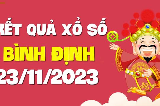 23 tháng 11 xổ số bình phước