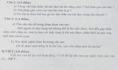 "Đồng Tháp": 3 giáo viên bị kiểm điểm vì đề thi Văn có nội dung "p.hản c.ảm"