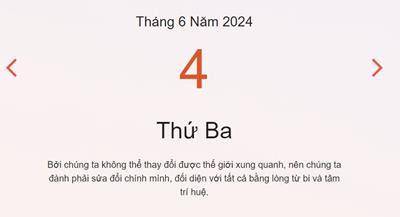 Lịch âm 4/6 - Âm lịch hôm nay 4/6 chính xác - lịch vạn niên 4/6/2024