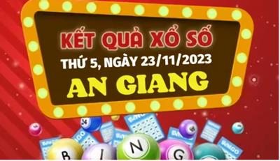 Kết quả xổ số An Giang thứ 5 ngày 23/11/2023 - KQXSAG 23/11, XSAG 23/11/2023