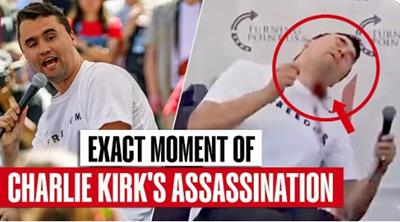 Horrifying Moment Captures Charlie Kirk's Assassination at Utah Valley University