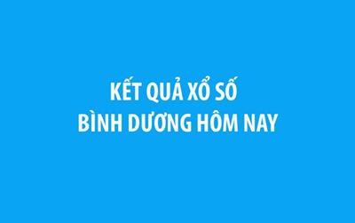 Kết quả xổ số Bình Dương hôm nay 3/1/2025 - XSBD 3/1