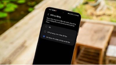 Cách bật tự động chỉnh FPS trên One UI 6 khi quay video trên điện thoại Samsung chỉ vài bước đơn giản