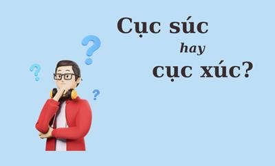 "Cục súc"' hay "cục xúc", từ nào mới đúng: 90% người dùng sai chính tả ?