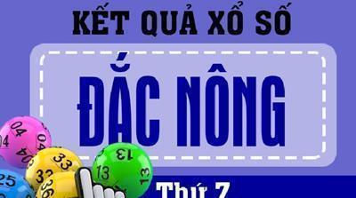 XSDNO 8/2 - Kết quả xổ số Đắk Nông hôm nay 8/2/2025