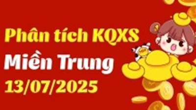 Phân tích XSMT 13/07/2025 - Thống kê Xổ Số Miền Trung 13/07/2025