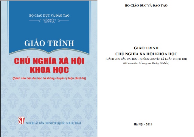 [TẢI Nhanh] Giáo Trình Chủ Nghĩa Xã Hội Khoa Học PDF miễn phí, đọc Ebook trực tuyến