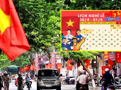 Giỗ tổ Hùng Vương, ngày 30/4, Quốc tế lao động năm 2024, người dân được nghỉ mấy ngày, có nhiều hơn mọi năm?