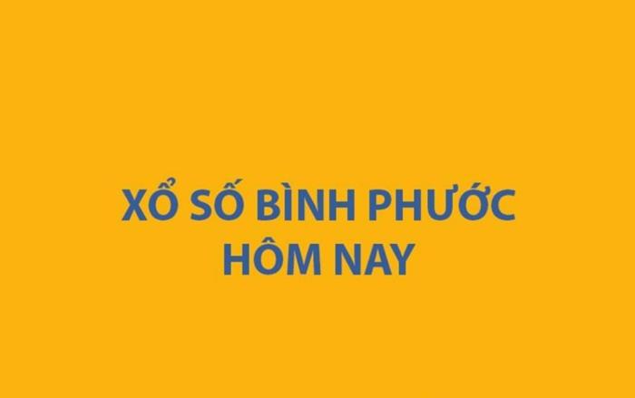 Kết quả xổ số Bình Phước hôm nay 1/8/2026 - XSBP ngày 1/8 - XSBP 1/8