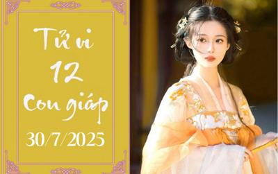 Tử vi 12 con giáp ngày 30/7: Sửu phát triển, Dần may mắn