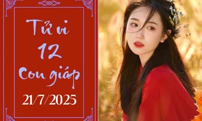 Tử vi 12 con giáp ngày 21/7: Mão thuận lợi, Dậu khó khăn