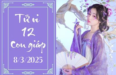 Tử vi 12 con giáp hôm nay ngày 08/03: Thìn khó khăn, Mùi nóng vội