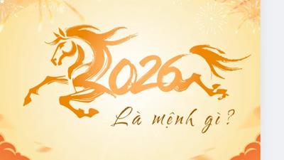 Năm 2026 là mệnh gì?