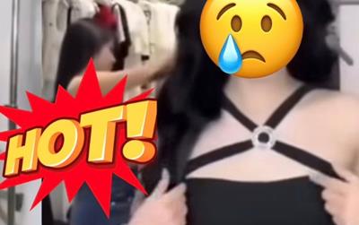 "Đứng hình" khoảnh khắc hớ hênh của hot TikToker ngay trên sóng livestream