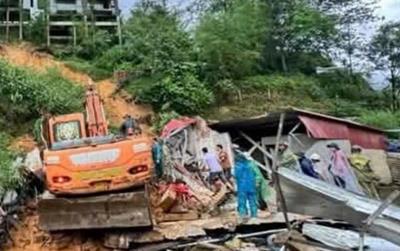 Sạt lở đất, 1 người phụ nữ tử vong