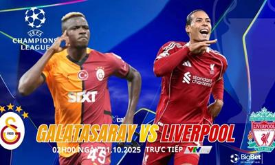 Nhận định, dự đoán Galatasaray vs Liverpool 02h00 ngày 1/10: Nỗi lo hàng thủ