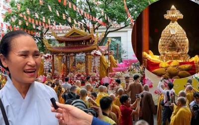 Xuyên đêm đi hơn 300km chiêm bái Xá lợi Đức Phật