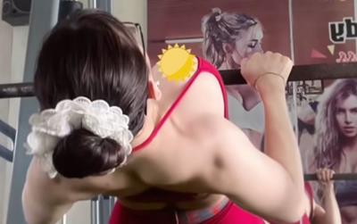 Đặt góc máy nhạy cảm, nữ PT gym nhận ý kiến trái chiều