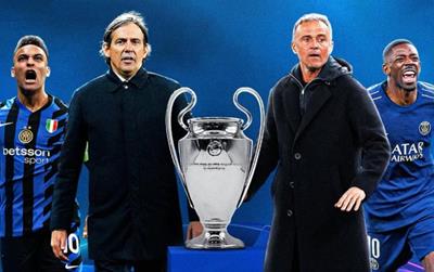 Xem trực tiếp chung kết Cúp C1 PSG vs Inter Milan ngày 1/6 trên kênh nào?