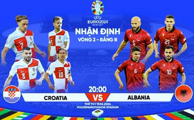 Nhận định, dự đoán Croatia vs Albania, 20h ngày 19/6, bảng B EURO 2024