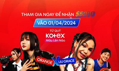 Kotex ra mắt quỹ 'Máu Lên Nào' hiện thực hóa ước mơ của các bạn nữ
