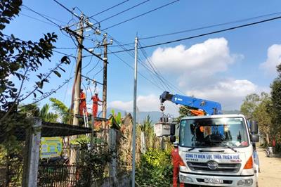 Lịch tạm ngừng cấp điện thành phố Huế ngày mai 18/5/2026