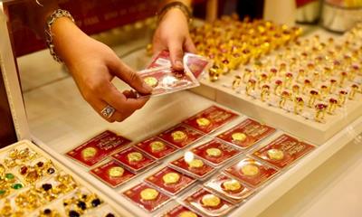 Giá vàng hôm nay trưa 19/5: SJC bật tăng mạnh mẽ trở lại