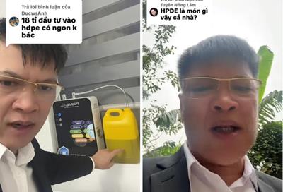 'HDPE' là gì mà gây sốt cõi mạng?