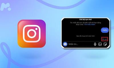 Làm sao để tắt chế độ tin nhắn tạm thời trên Instagram?