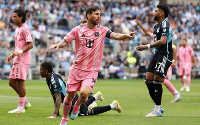 Messi lập công, Inter Miami thất bại khó tin trước Minnesota