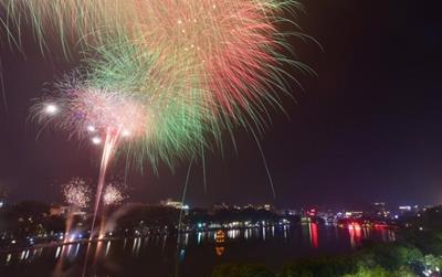 31 điểm bắn pháo hoa đêm Giao thừa 2026 ở Hà Nội