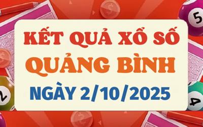 Kết quả xổ số Quảng Bình ngày 9/10 - XSQB 9/10