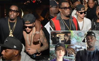 Clip Justin Bieber tham gia tiệc "thác loạn" với Diddy full không che