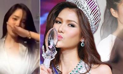 Hot nhất lúc này: Hoa hậu Thái Lan lộ nhiều clip nhạy cảm, dân mạng “sốc” toàn tập