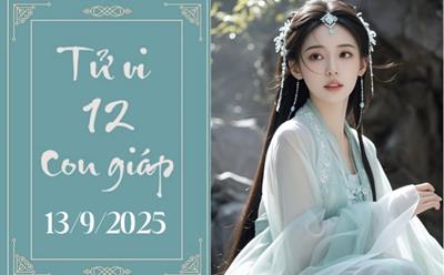 Tử vi 12 con giáp ngày 13/9: Sửu thành công, Dậu thận trọng