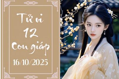Tử vi 12 con giáp hôm nay ngày 16/10: Hợi vận đỏ, Tuất cần thận trọng