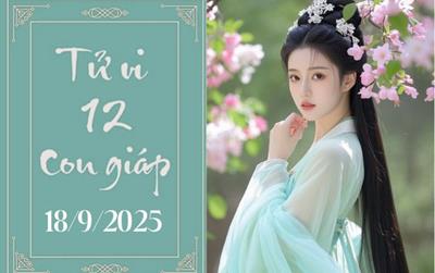 Tử vi 12 con giáp ngày 18/9: Tý cẩn thận, Dậu may mắn