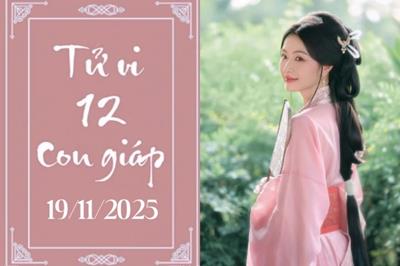 Tử vi 12 con giáp ngày 19/11: Tý hanh thông, Dần may mắn