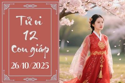 Tử vi 12 con giáp ngày 26/10: Mão phát lộc, Thìn thăng tiến