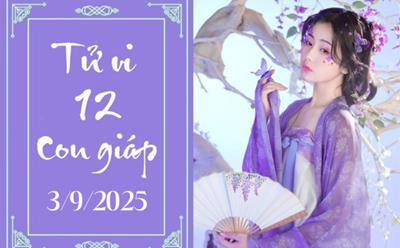 Tử vi 12 con giáp ngày 3/9: Mùi được quý, Dậu hanh thông