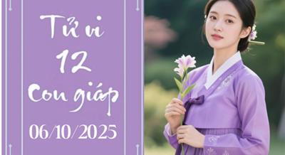 Tử vi 12 con giáp ngày 6/10: Tuất tài lộc, Mùi dễ bốc đồng