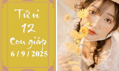 Tử vi 12 con giáp ngày 6/9: Tý may mắn, Sửu cẩn thận
