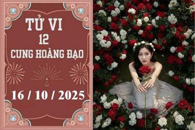 Tử vi 12 cung hoàng đạo ngày 16/10/2025: Ma Kết kiên định, Sư Tử mạnh mẽ