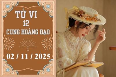 Tử vi 12 cung hoàng đạo hôm nay ngày 2/11/2025: Song Ngư cần tỉnh táo, Cự Giải nổi bật