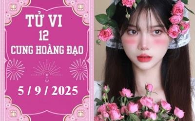 Tử vi 12 cung hoàng đạo ngày 5/9/2025: Song Ngư hanh thông, Thiên Bình rắc rối