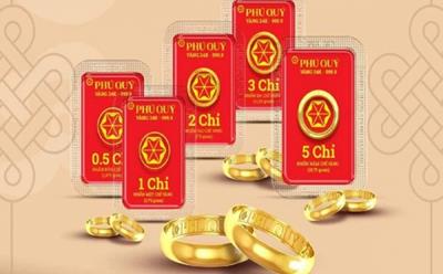 Giá vàng hôm nay tối 26/5: SJC, DOJI tiếp tục giảm