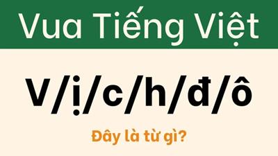 Ai là 'trùm cuối' của thử thách 'vua tiếng Việt'?