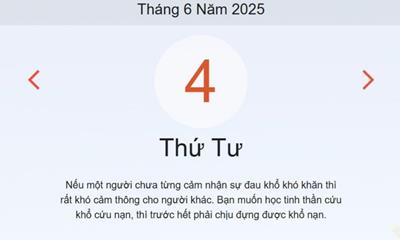 Lịch âm 4/6 - Âm lịch hôm nay 4/6 chính xác nhất - lịch vạn niên ngày 4/6/2025